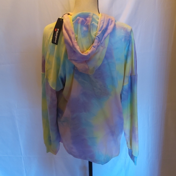Tie Dye Hoodie Sweatshirt - Picture 9 of 10